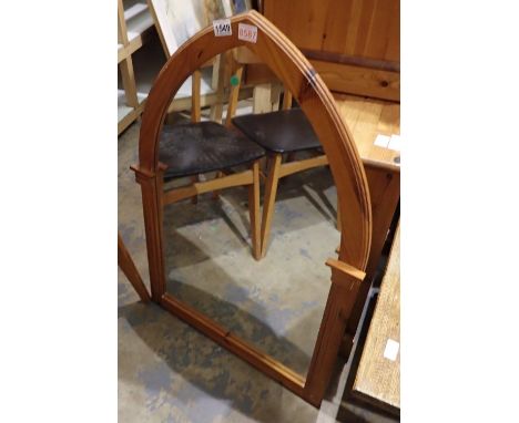 Arch shaped bathroom mirror, 60 x 96 cm. Not available for in-house P&amp;P 