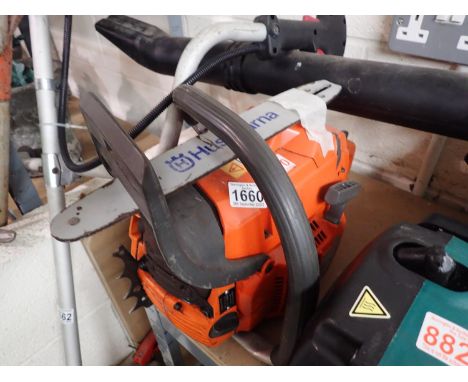 Husqvarna 372XP chainsaw, has no chain. Not available for in-house P&amp;P 