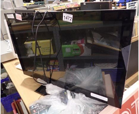 Sandstorm 24 inch LED TV combo model S24FED12 with remote. All electrical items in this lot have been PAT tested for safety a
