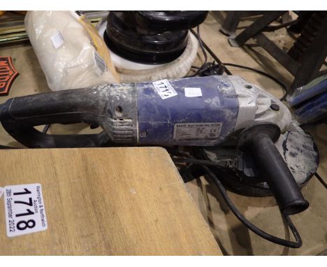 Powercraft 2200w angle grinder, model AG2300. All electrical items in this lot have been PAT tested for safety and have passe