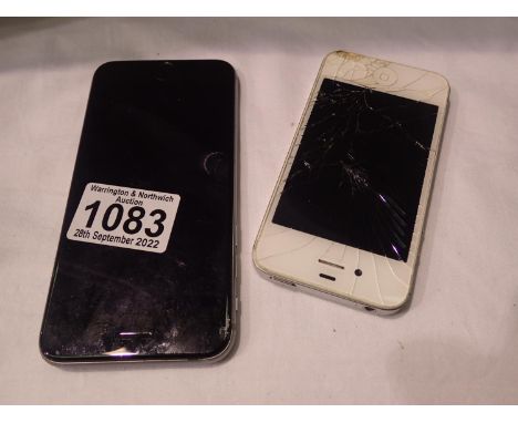 Apple iPhone 6s with a further iPhone 4. P&amp;P Group 1 (£14+VAT for the first lot and £1+VAT for subsequent lots) 