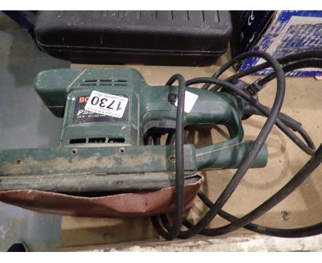 Bosch 240v sander. All electrical items in this lot have been PAT tested for safety and have passed. This does not confirm th