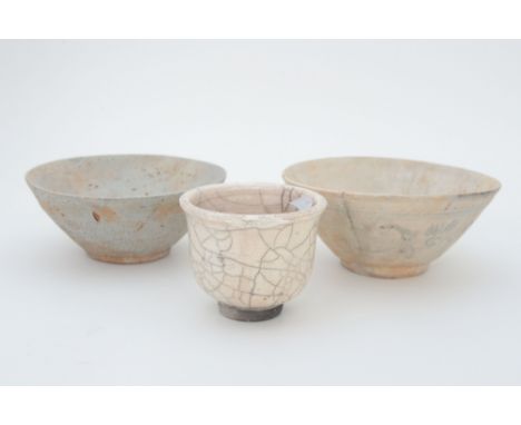 Three Ming dynasty style bowls and tea cup (3)