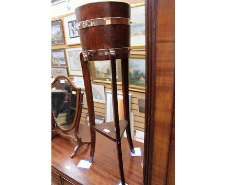 R Allister & Co Ltd plant stand, tri-form supports