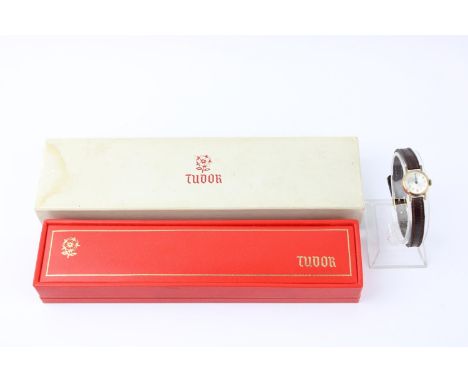 Vintage Ladies Tudor by Rolex 9ct gold cased wristwatch  hand-wind spares and repairs with Tudor 17 jewel movement, Rolex sig