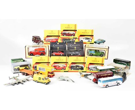 A quantity of various boxed and loose scale models to include boxed Shell Classic Sports Car Collection, Shell Collezione, Sa