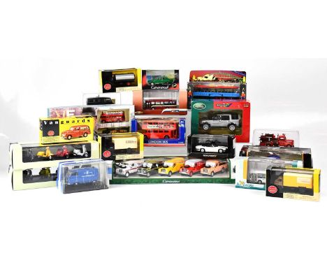 A good quantity of boxed scale model vehicles to include various classic truck sets, Oxford diecast, Red Box collectors editi