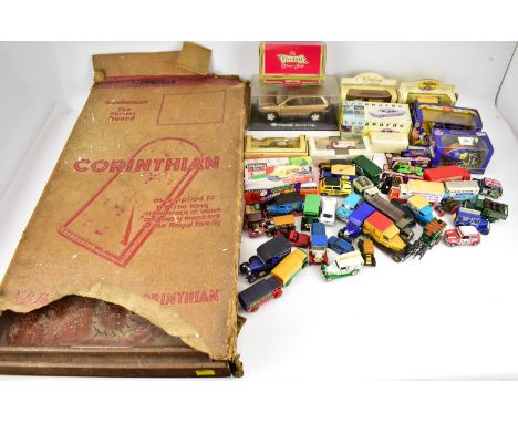 CORINTHIAN; a boxed 'The Master Board' pinball game together with approximately fifty various loose and boxed diecast vehicle