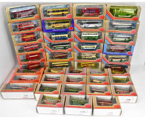 GILBOW; forty-two boxed diecast scale models of buses from the Exclusive First Editions series, 1:76 scale (42).