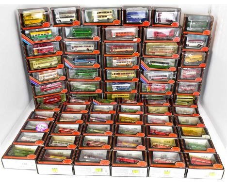 GILBOW; seventy boxed scale model 1:76 diecast vintage buses, from the Exclusive First Editions range (70).