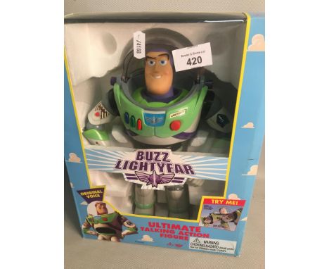 An Original Disney Boxed Buzz Light Year Figure 