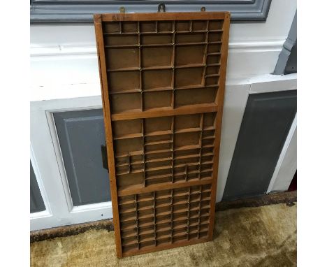 A Vintage postal drawer, can be used as a wall shelf. 