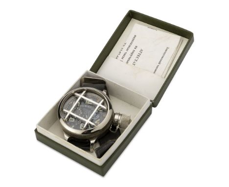 Reference: TU 13-02-66 Case: diameter 60 mm (75 mm with crown) and 20 mm height, engraved in Cyrillic ‘ВМФ СССР’, numbered ‘2