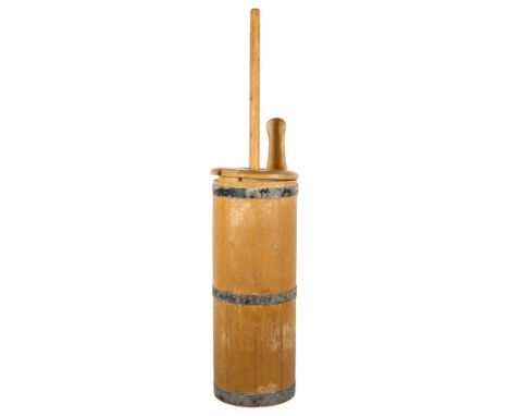 A 1930s Swedish butter churn