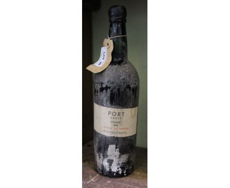 1963 Croft Vintage Port, 1 bottle