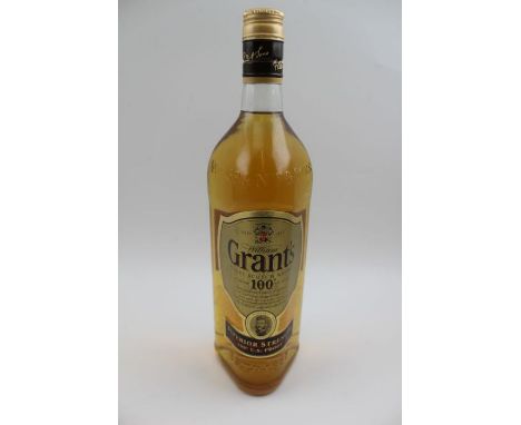 Grants Finest Scotch Whisky Superior strength (100% US Proof) 50% vol, 1 litre bottle