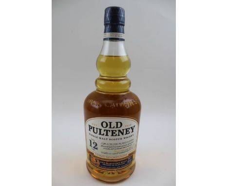 Old Pulteney Single Malt Scotch Whisky, 12 years old, 70cl, 40% proof, 1 bottle