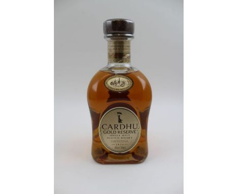 Cardhu Gold Reserve single malt scotch whiskey 70cl 40%, 1 bottle