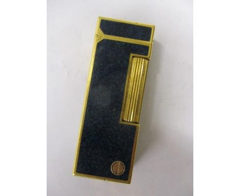 A Dunhill gold plated lighter 