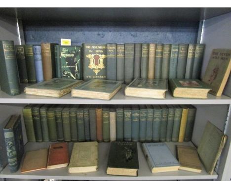Books; S R Crockett - a library of novels, mainly 1st editions, various publishers, The Firebrand wit notation in pencil to i