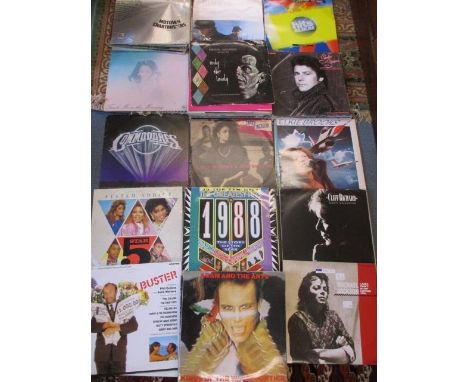 A selection of LPs from the 1950s-1980s to include Shakin Stevens, Elkie Brookes, Diana Ross, The Commodors and Michael Jacks
