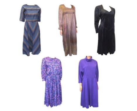 5 Ladies Vintage Dresses incl. Additions, Classic Woman, Johnathan E of London etc. (5) 