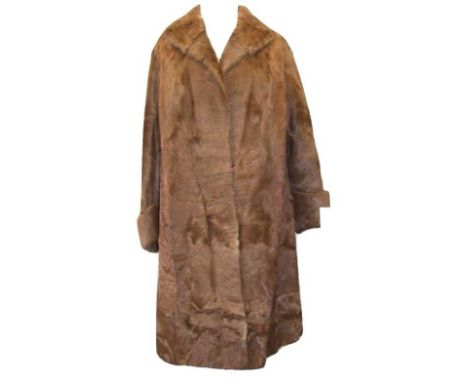 Ladies Vintage Fur Coat, labelled Swan &amp; Edgar Ltd, Piccadilly Circus 