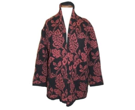 Ladies Vintage Laura Ashley 100% Wool Cardigan, size S/M 