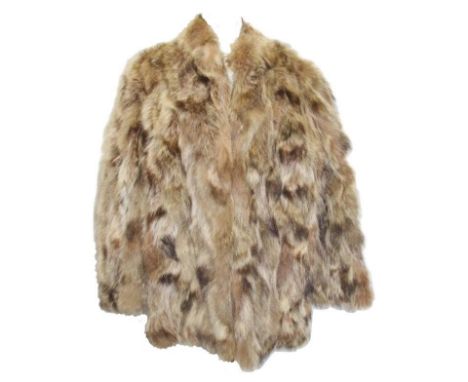 Ladies Vintage Real Fur Jacket, approx. size 14 