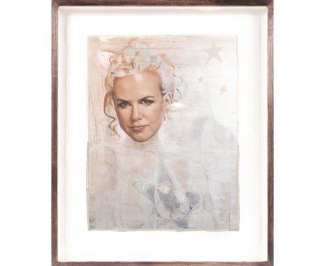 Jonathan Yeo (b.1970), 'Girl in the Studio (Nicole Kidman)', limited edition artist proof print on paper, numbered IV/XV, pen