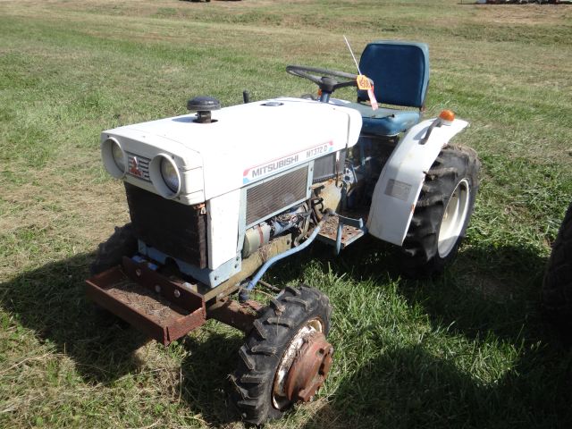 Mitsubishi MT372D Garden Tractor,1980 399 Hrs, MFWD, Dsl, Not Running