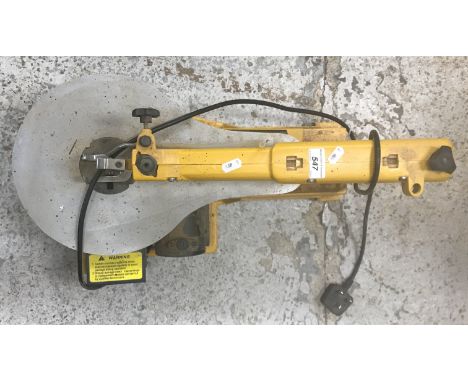 A Perform fret saw model No. CCVFS2004 together with a Perform disc sander model No. CCDS112, a Perform BB100 dust vacuum mod