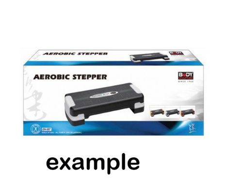 Body Step BPStep Aerobic Stepper.....This lot is either a catalog return, unclaimed good or a dispatch return and is sold wit