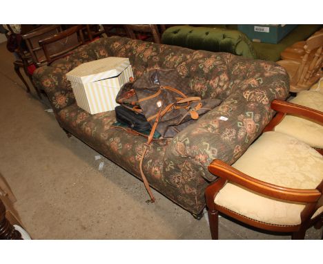 A chesterfield two seater sofa