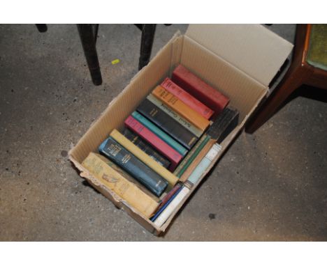 A box of various vintage books to include 'The Valley Of Adventure' by Enid Blyton AF