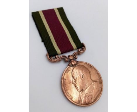 A Tibet Medal 1903-4 in bronze, without clasp, named in engraved sloping script to: 103 Driver Fakir Mahomed S & T Corps (Sup