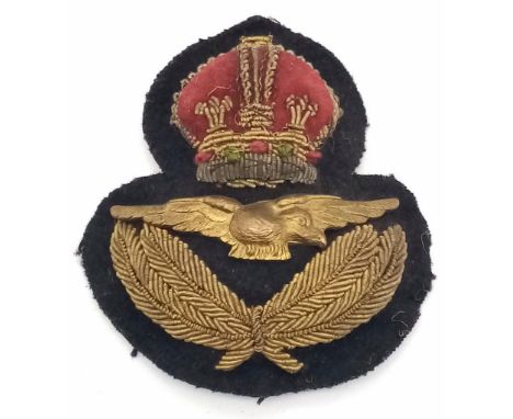 WW2 RAF Pilots Cap Badge with Hidden Escape Compass. 