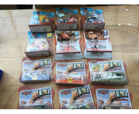 Disney Pixar, Mattel carded diecast vehicles from the movie Cars
