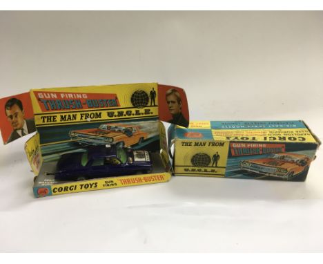Corgi toys boxed diecast including a Man from uncle Thrush Buster