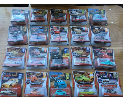 Disney Pixar, Mattel carded diecast vehicles from the movie Cars