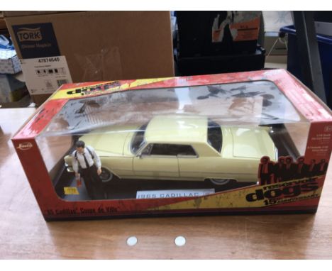 Reservoir dogs 15th anniversary 1965 Cadillac , boxed diecast 1:18 scale