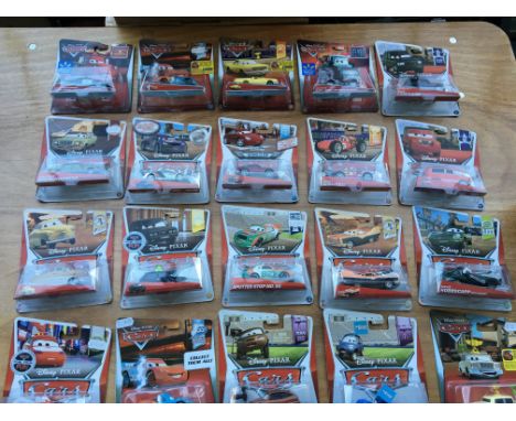 Disney Pixar, Mattel carded diecast vehicles from the movie Cars