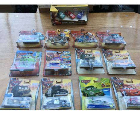 Disney Pixar, Mattel carded diecast vehicles from the movie Cars