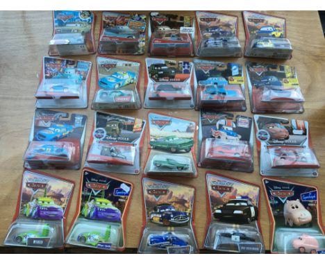 Disney Pixar, Mattel carded diecast vehicles from the movie Cars