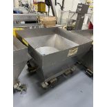 Stainless Tote on Casters, Removal/Loading Fee $100