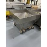 Stainless Tote on Casters, Removal/Loading Fee $100