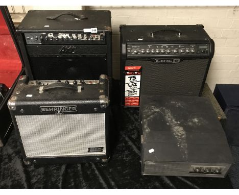 THREE SPEAKERS &amp; AMPLIFIERS RECORD PLAYER