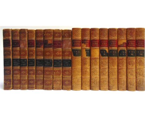 [MISCELLANEOUS]. BINDINGS  Gibbon, Edward. The History of the Decline and Fall of the Roman Empire, edited by William Smith, 