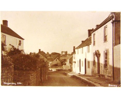 POSTCARDS - TOPOGRAPHICAL &amp; OTHER  Approximately 180 cards, comprising real photographic views of Stogursey (by Bailey); 