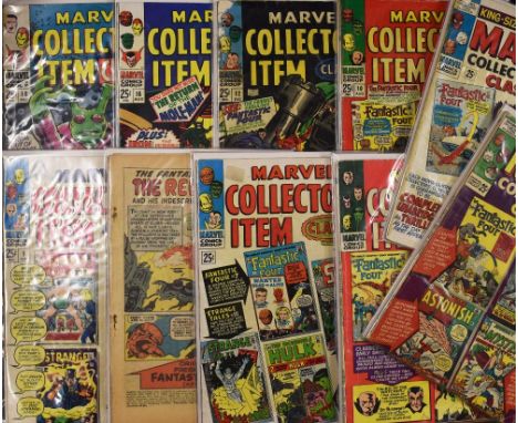 Comic Books - Marvel Comics Group Marvel Collector Item Classics - 1965 No1, 1966 No2, 3 June, 4 Aug, 9 Jun, 10 Aug, 12 Dec, 